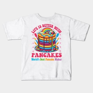 World's Best Pancakes Mmaker Kids T-Shirt